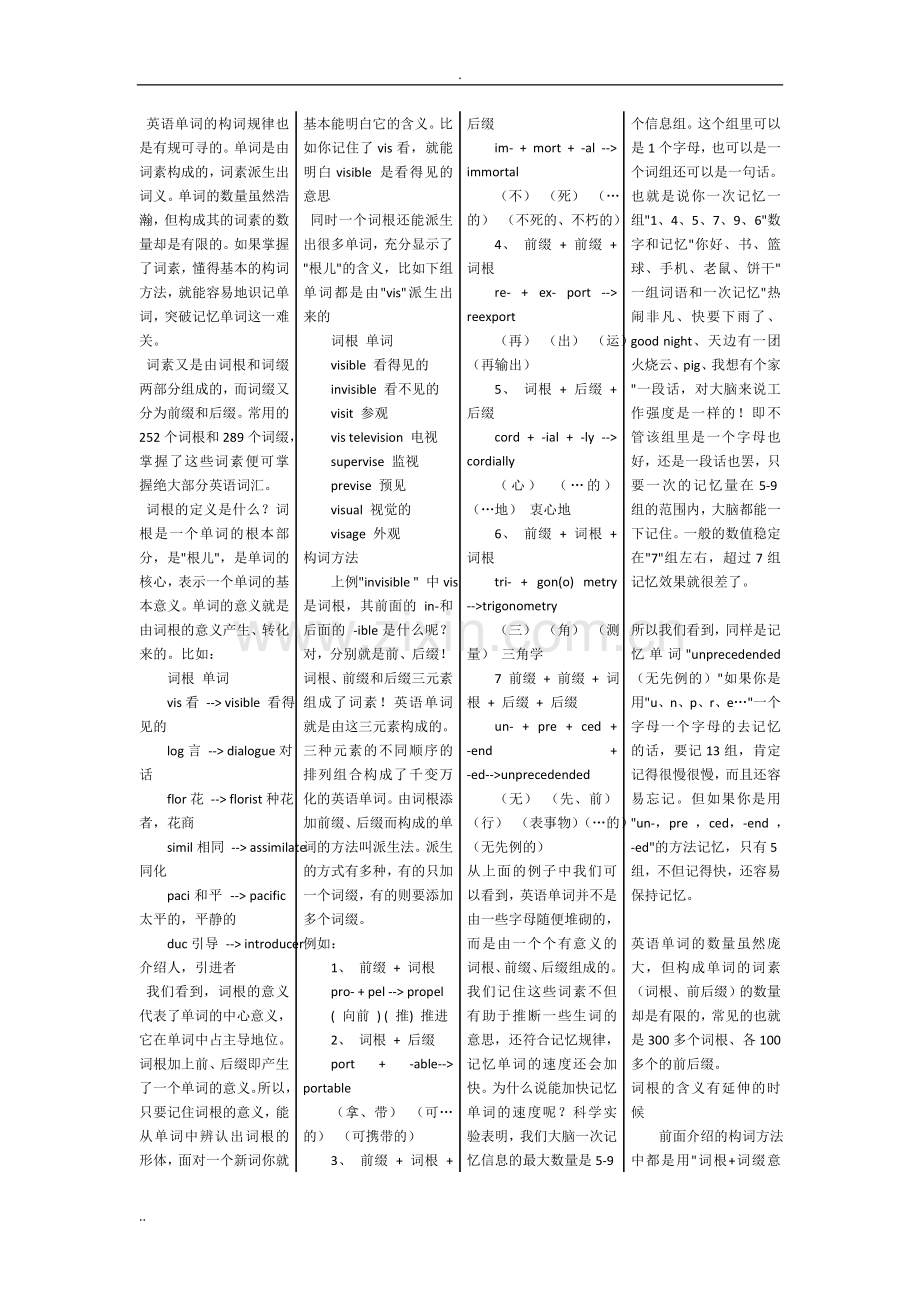 英语词源法记单词.doc_第1页