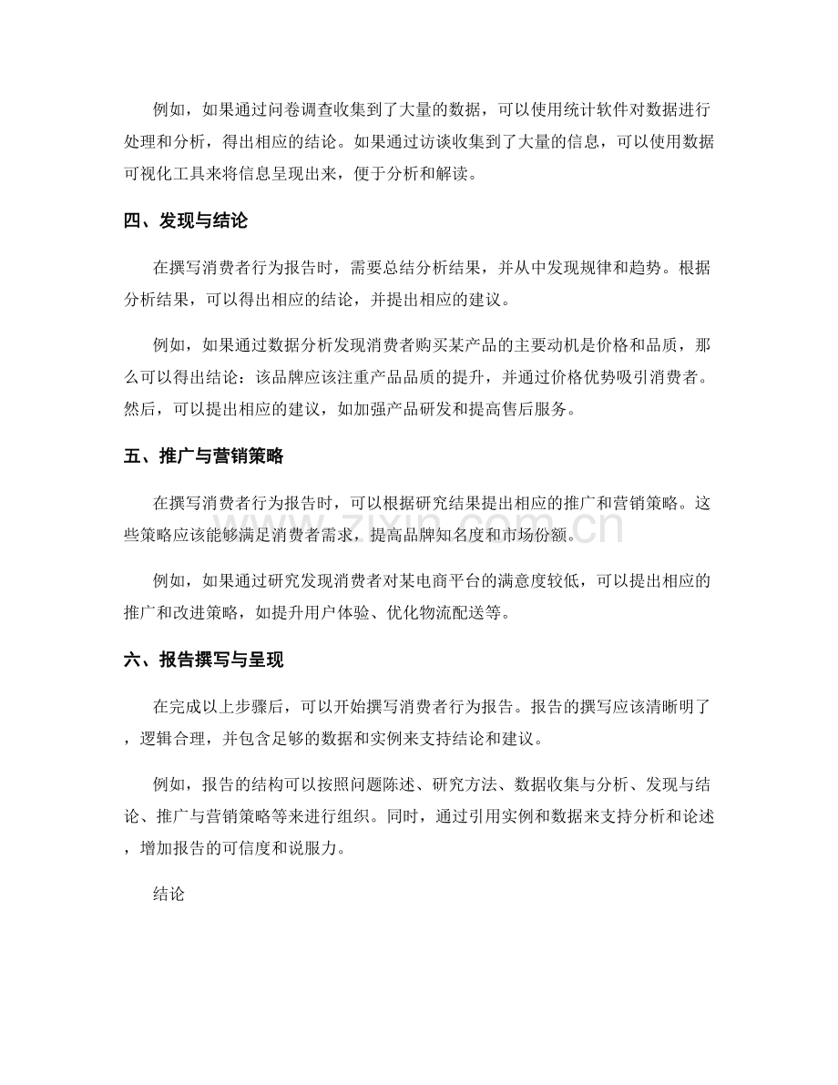 消费者行为报告撰写要点与实例.docx_第2页