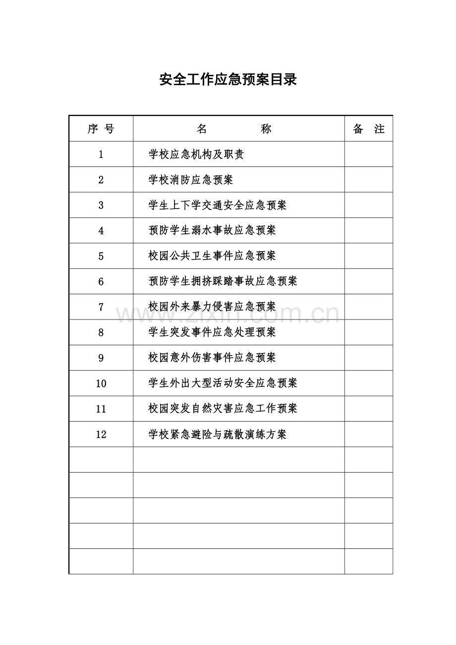 学校各种应急预案汇编(2年修订).doc_第2页