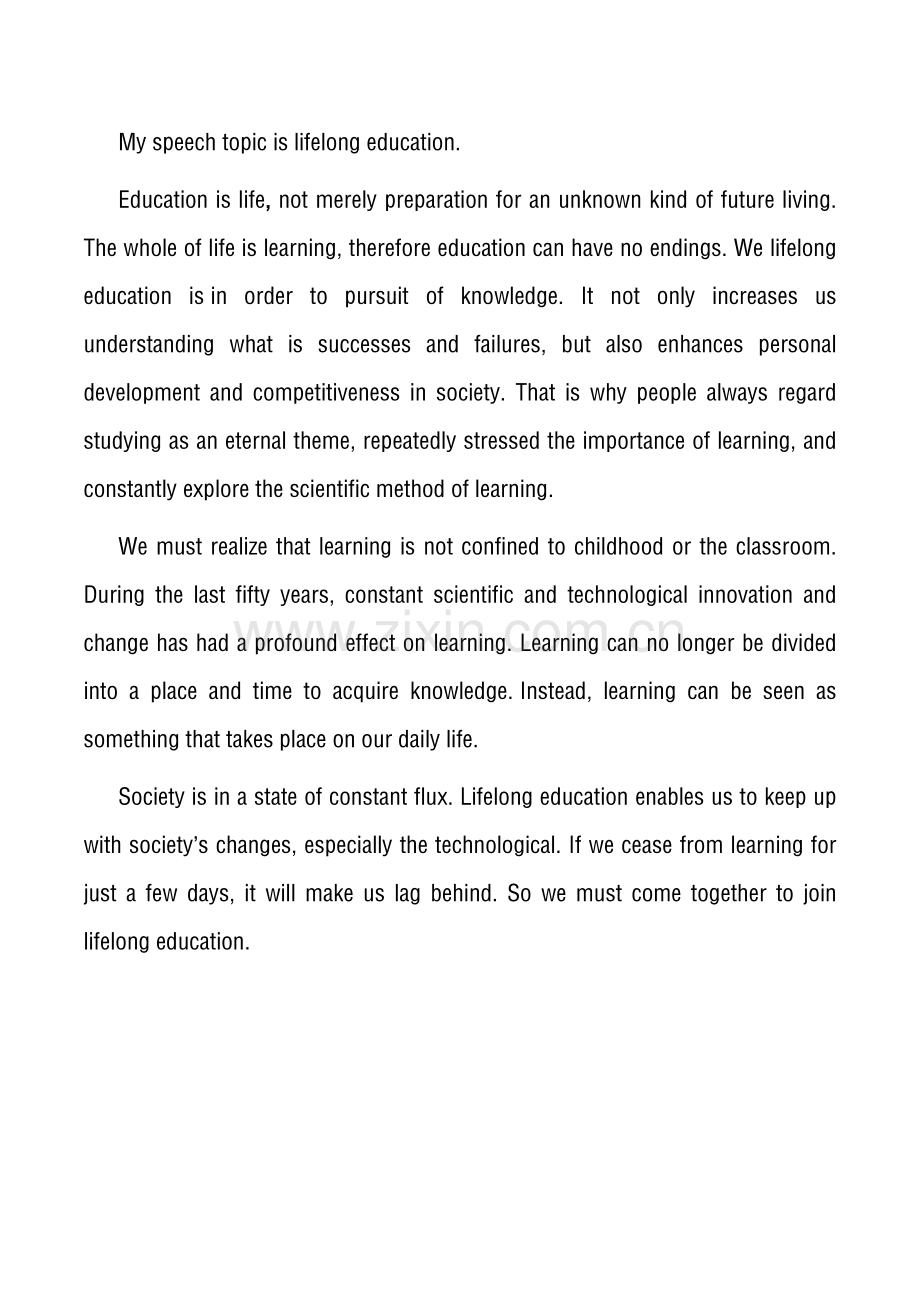 Longlife--education.doc_第1页
