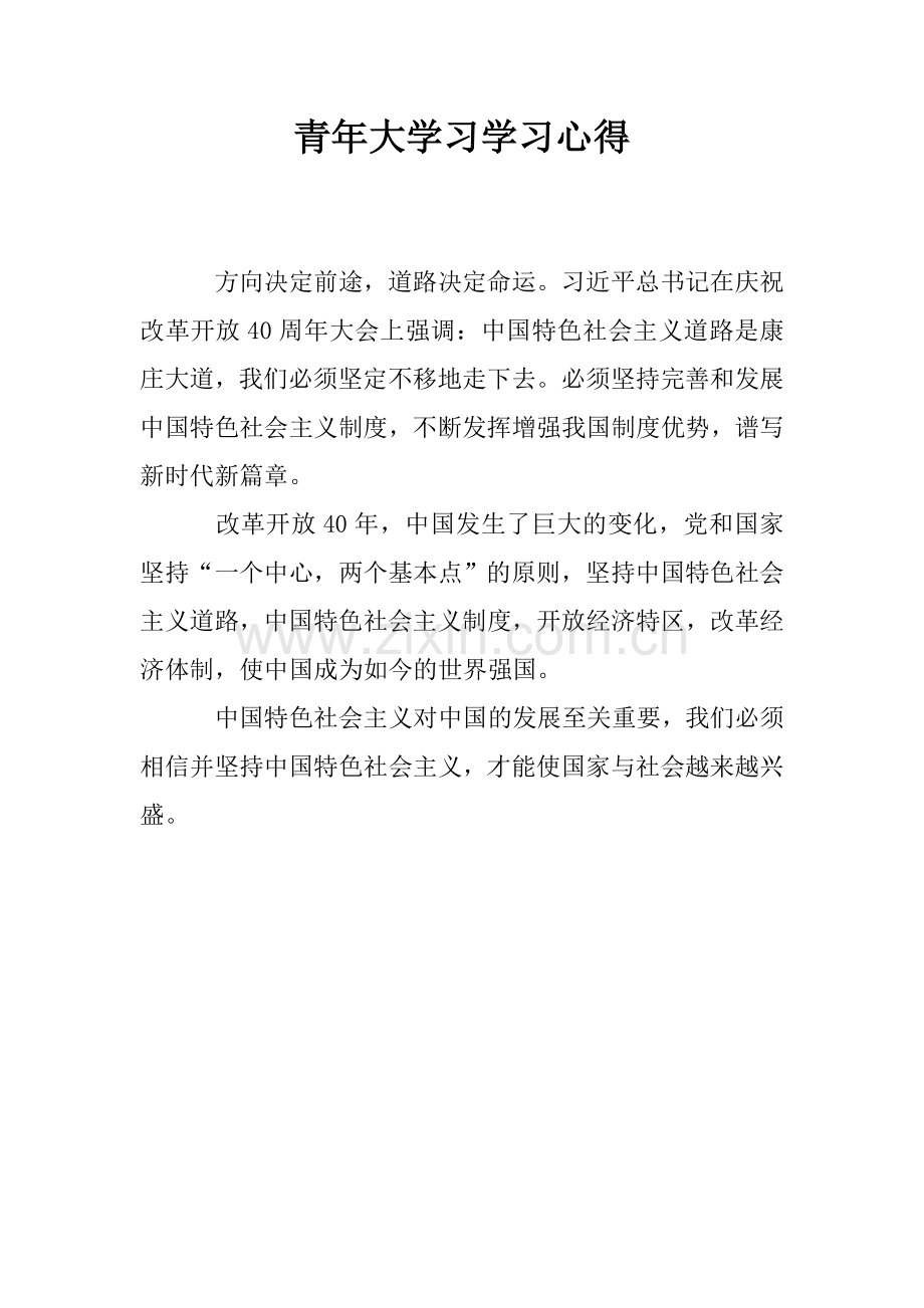 青年大学习学习心得.doc_第1页
