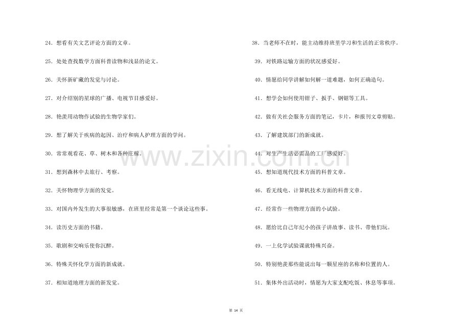 高考专业选择测试.docx_第2页