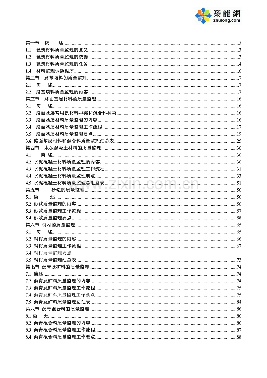 公路工程常用建筑材料质量监理.doc_第1页
