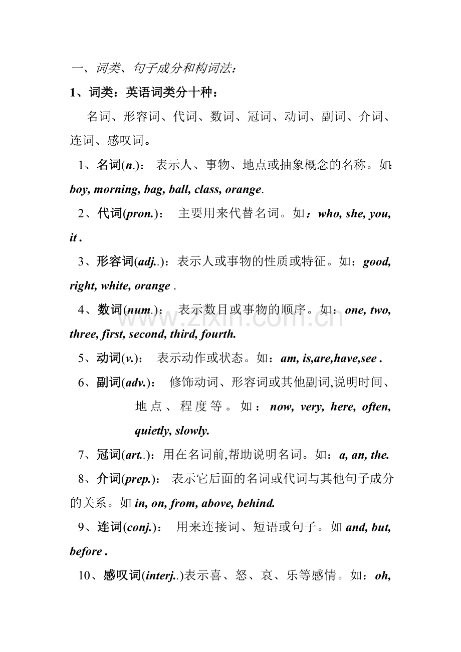 完整初中英语语法大全.doc_第2页