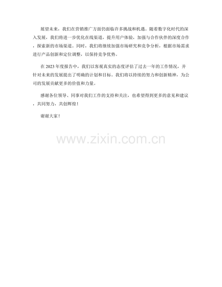 2023年度报告——营销推广策略与效果评估.docx_第2页