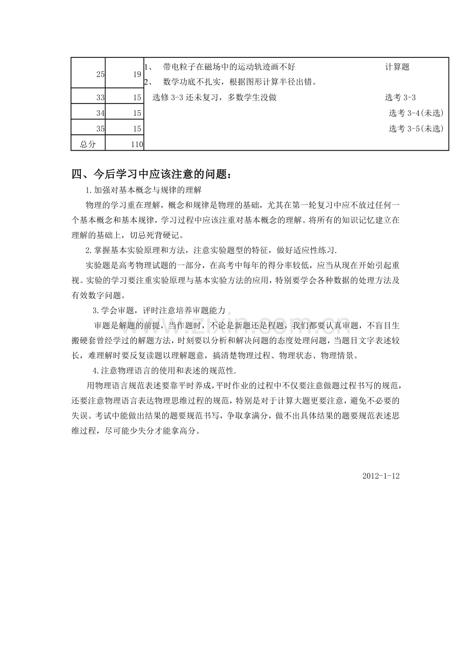 高三物理试卷分析.doc_第2页
