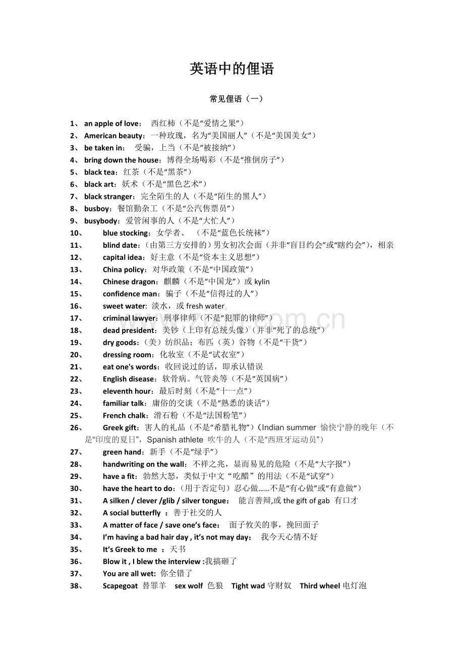英语中的俚语.doc_第1页