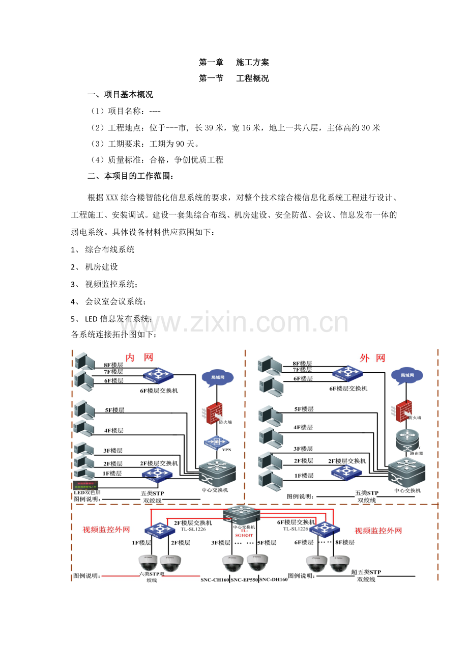 通用综合楼综合布线施工组织方案.doc_第2页