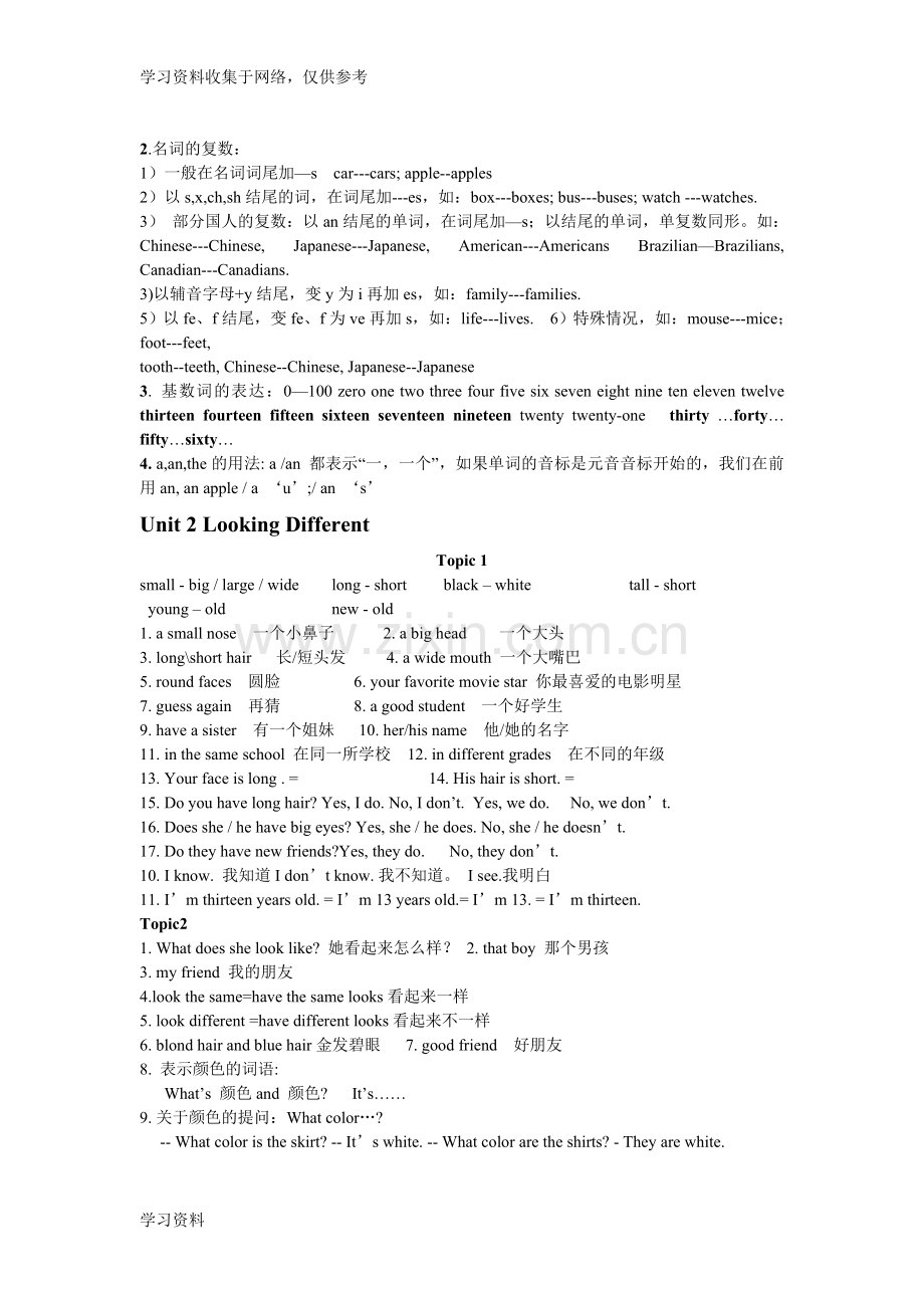 初中英语总复习+笔记大全.doc_第2页