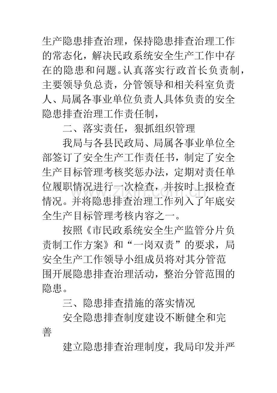 隐患排查治理工作自查报告.docx_第2页