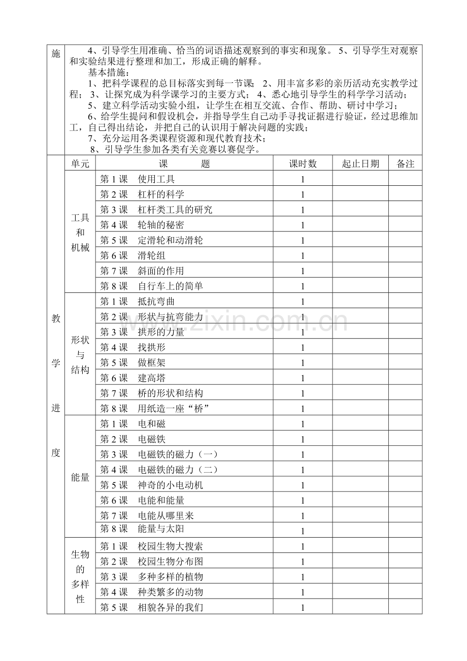 小学六年级科学上册教案全册.doc_第2页