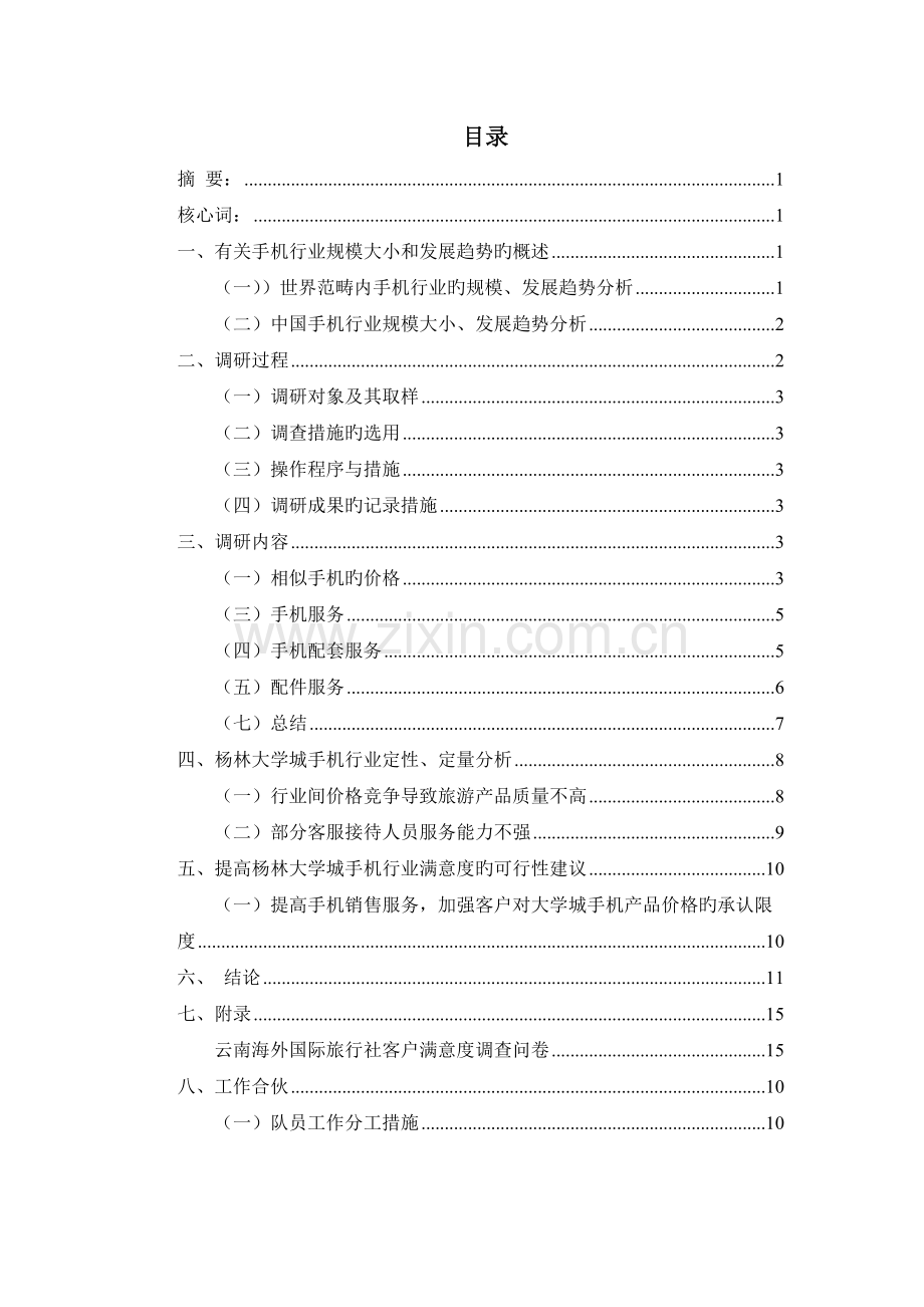 手机行业市场调查与预测调研报告.docx_第2页