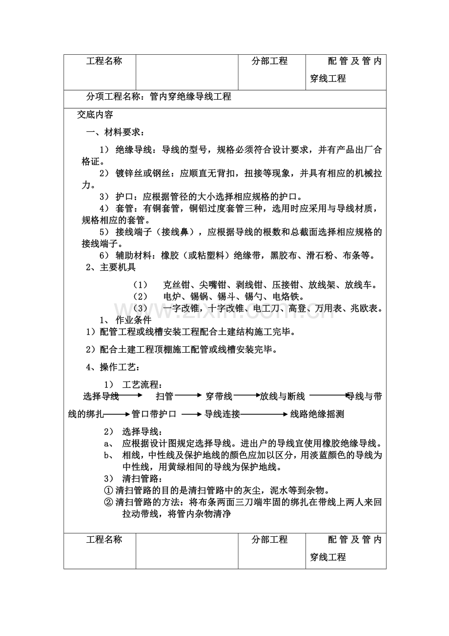 电气照明工程安装技术交底.doc_第2页