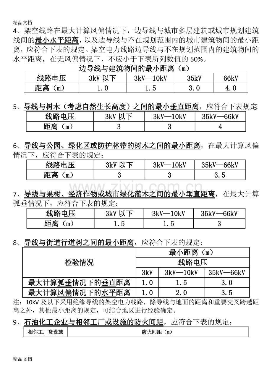 交叉跨越(导线与地面或建筑物等障碍物跨越距离)教程文件.docx_第2页