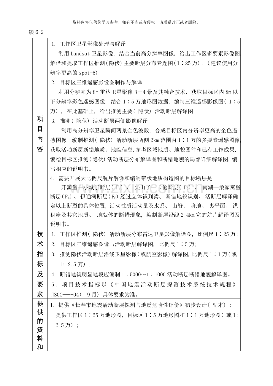 高分辨遥感信息处理与解译项目议标书样本.doc_第2页