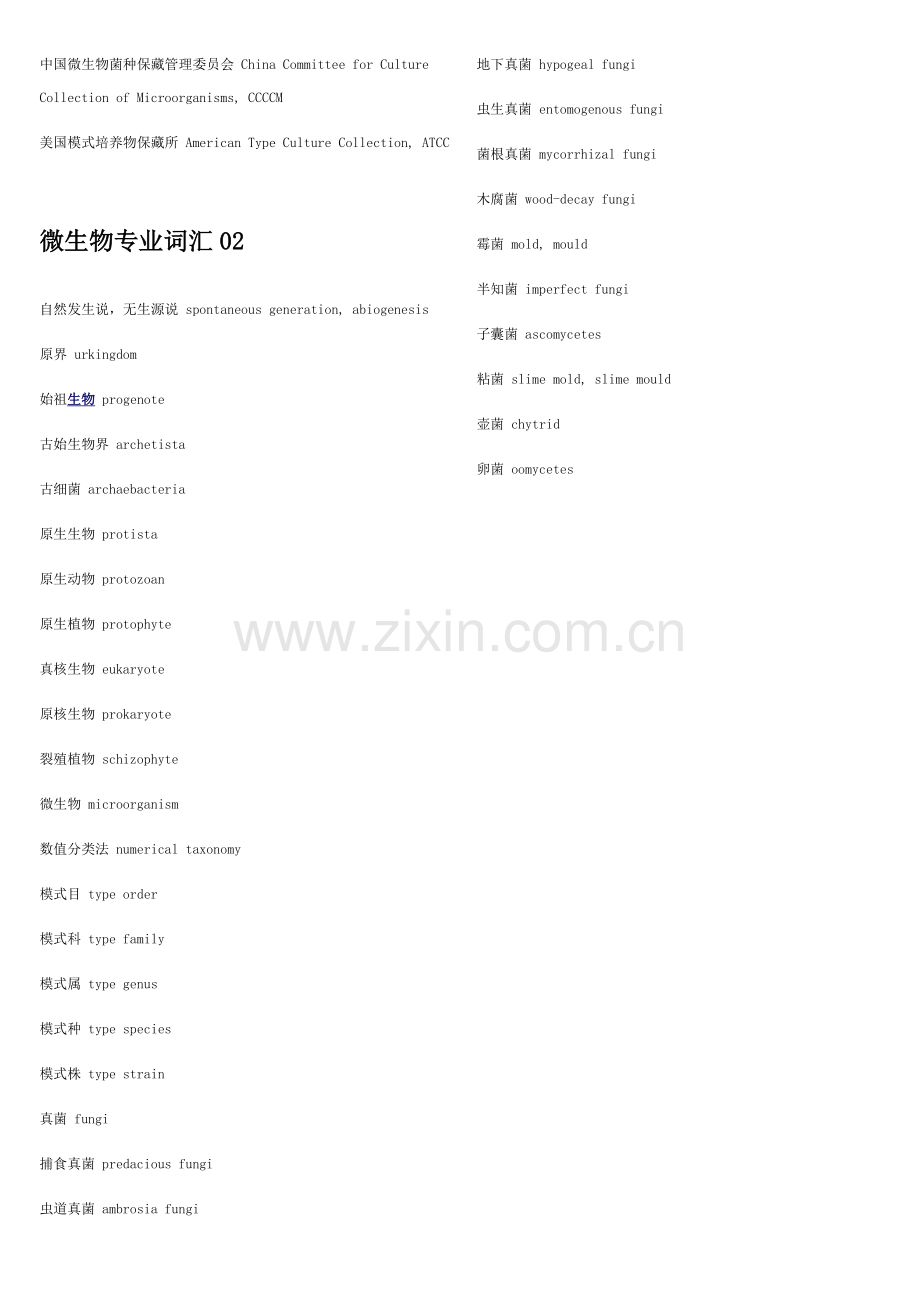 微生物专业词汇.doc_第2页