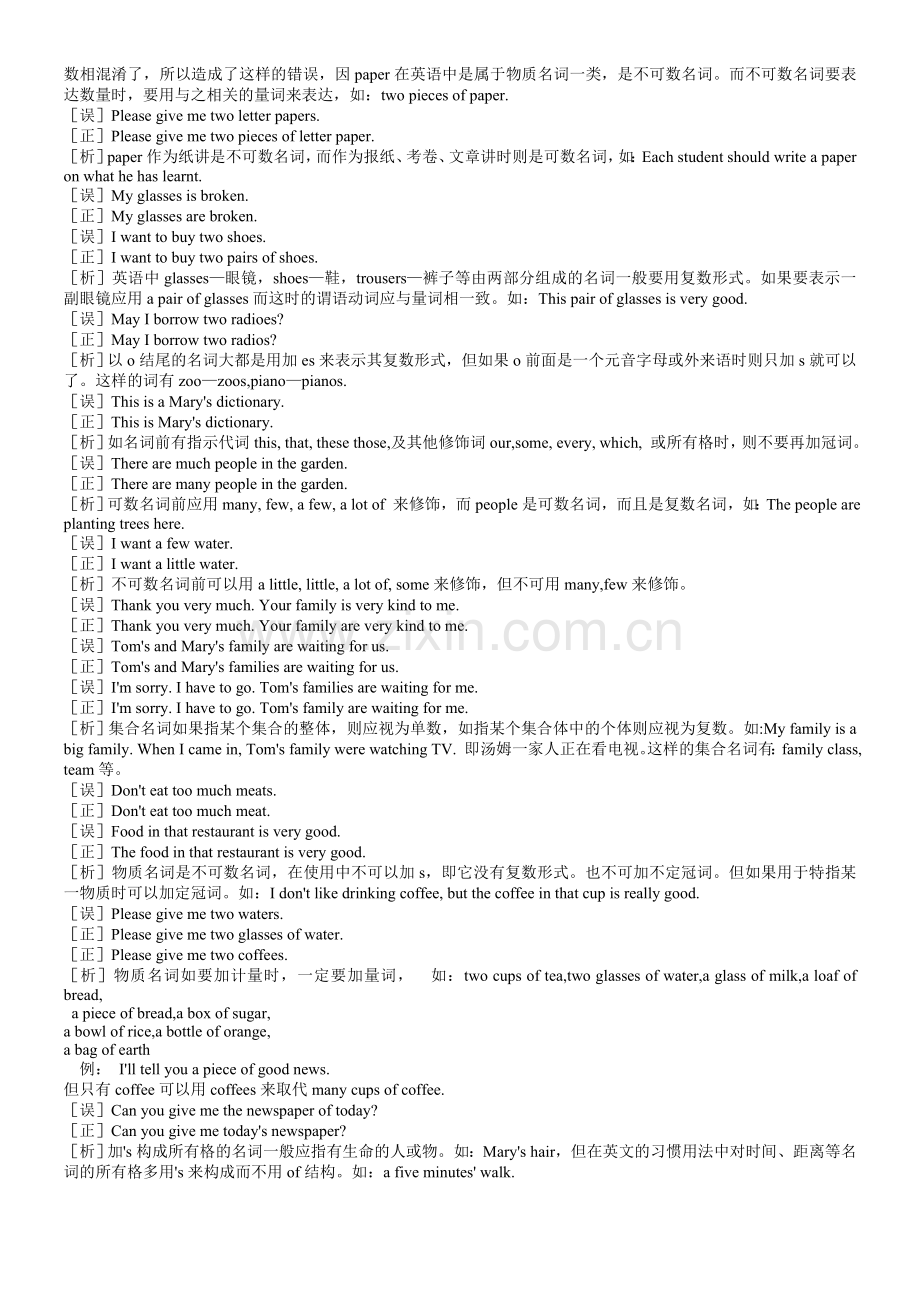 -[全套]初中英语中考复习资料(语法、词组、句型、作文及知识点大全).doc_第2页