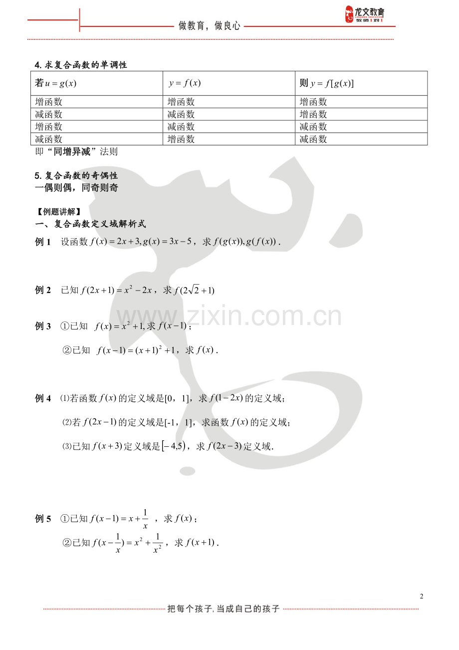 复合函数(知识点总结、例题分类讲解)(2).doc_第2页