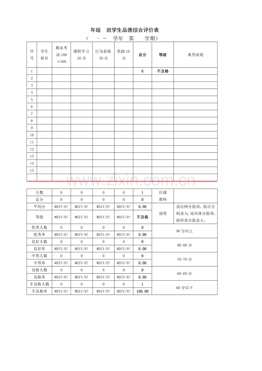 小学道德与法制、品德与社会发展性评价方案.doc_第2页