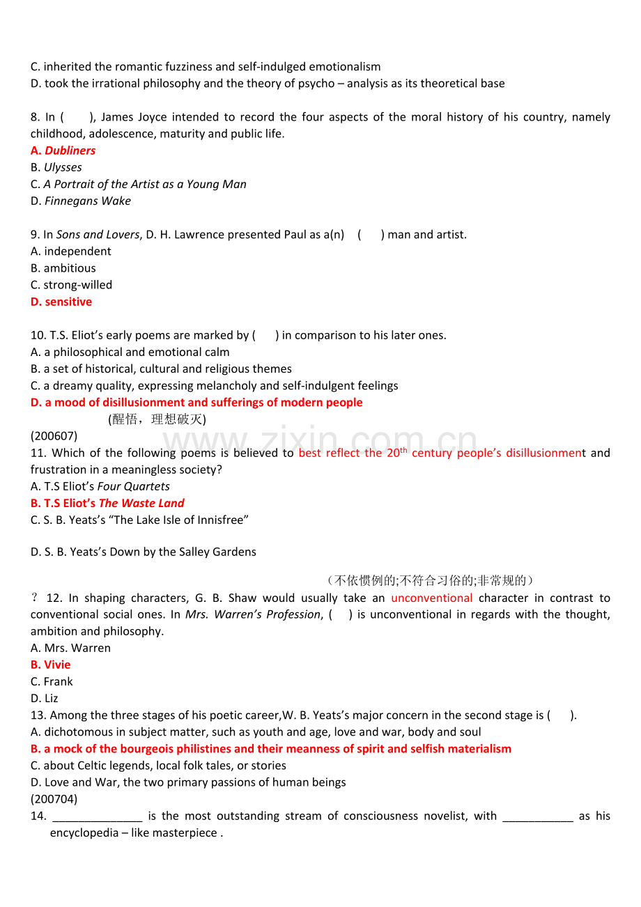 The-Modern-Period-(真题).doc_第2页