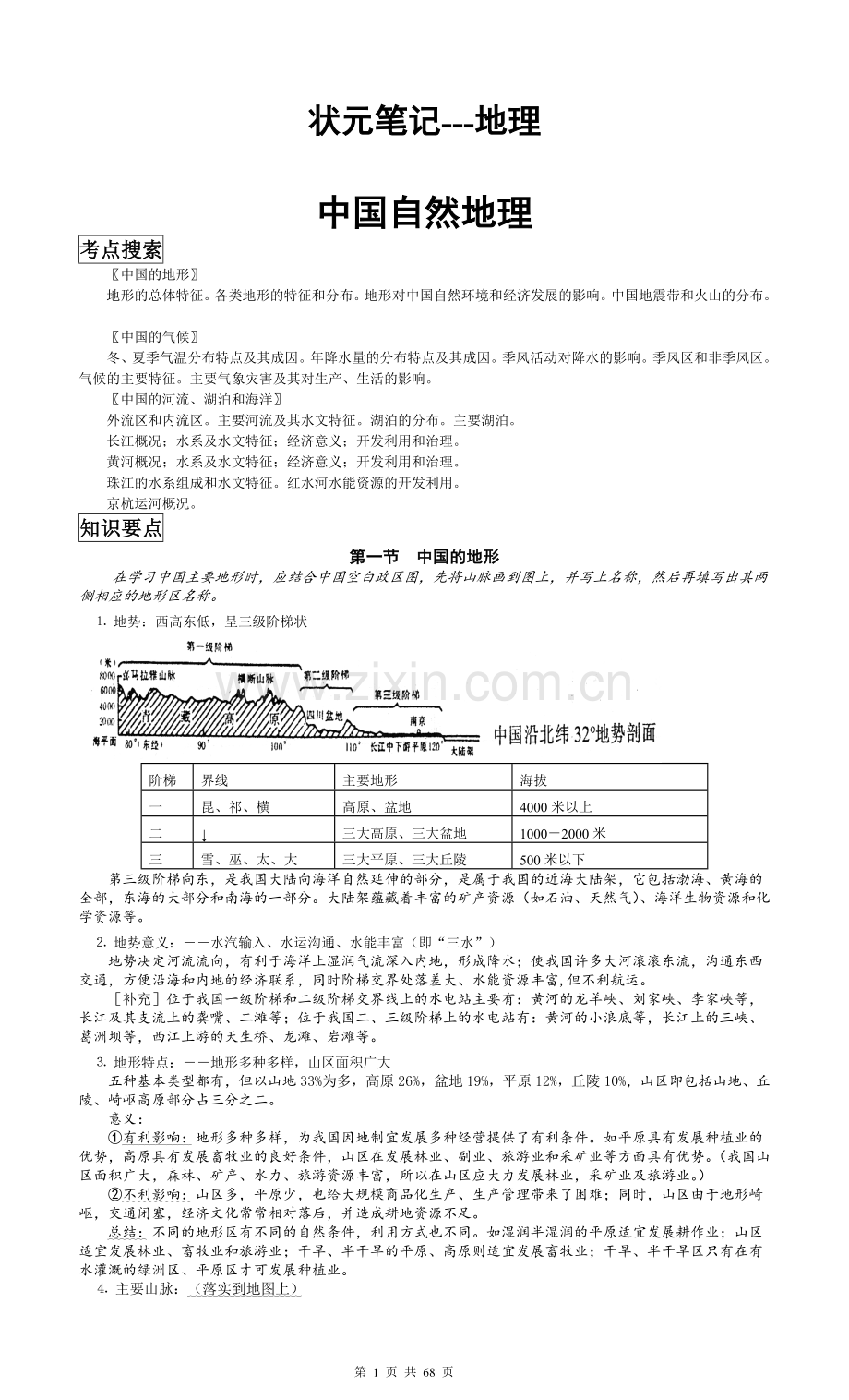 高考状元笔记地理篇(2017版).doc_第1页