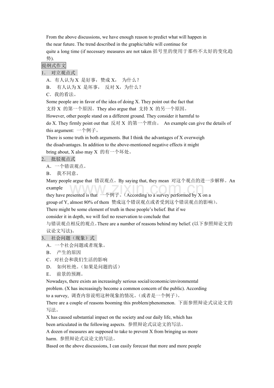 常见高考英语作文模板.doc_第2页