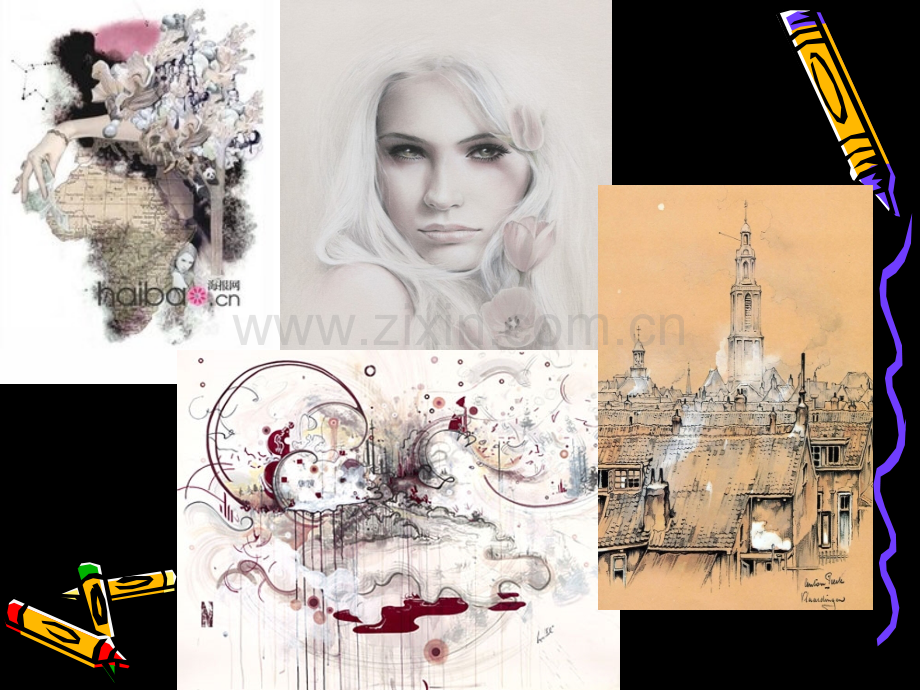 唯美的插画艺术.ppt_第1页