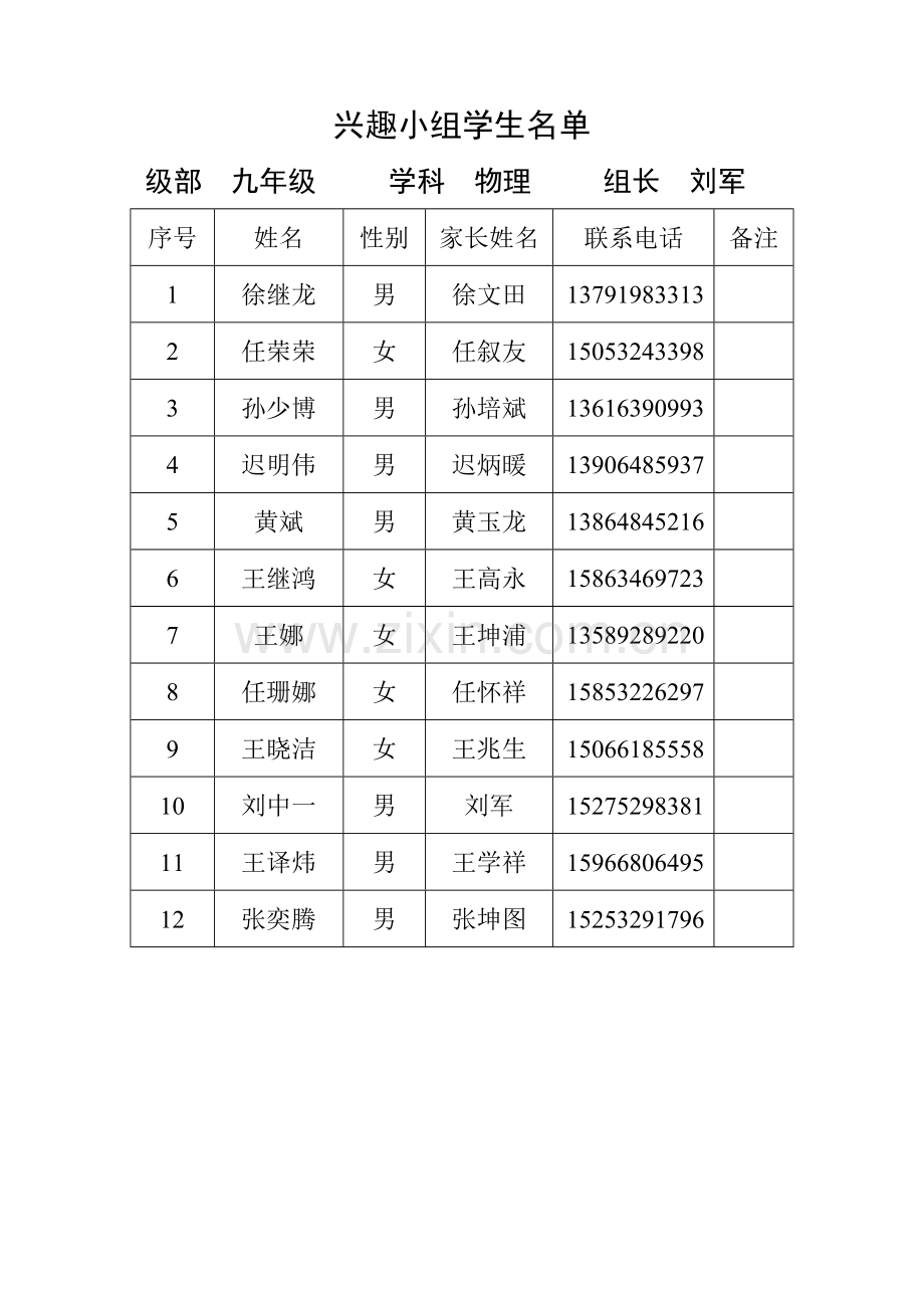 23中物理兴趣小组活动记录表上.doc_第2页