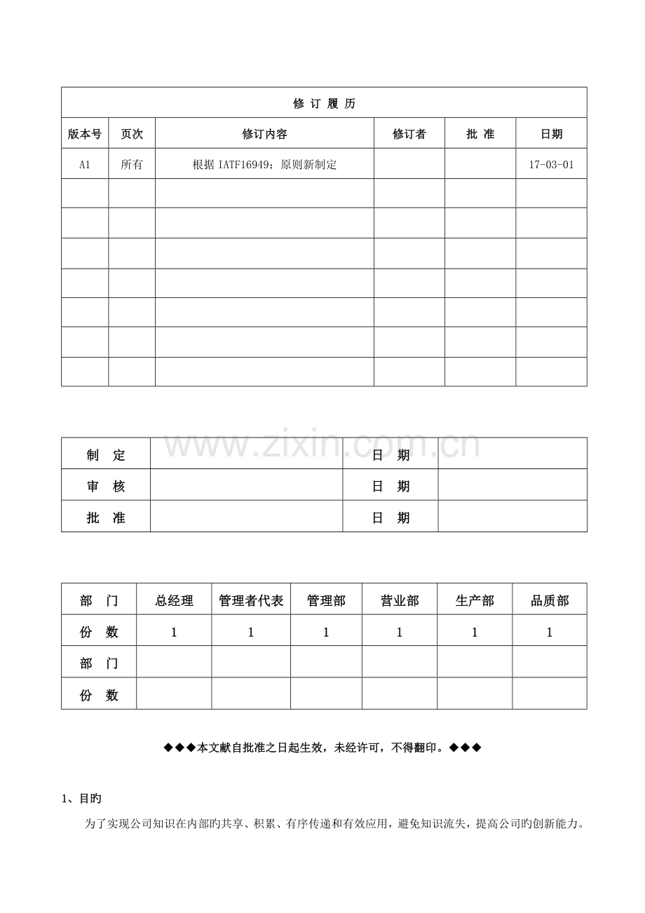 组织知识控制程序.docx_第1页