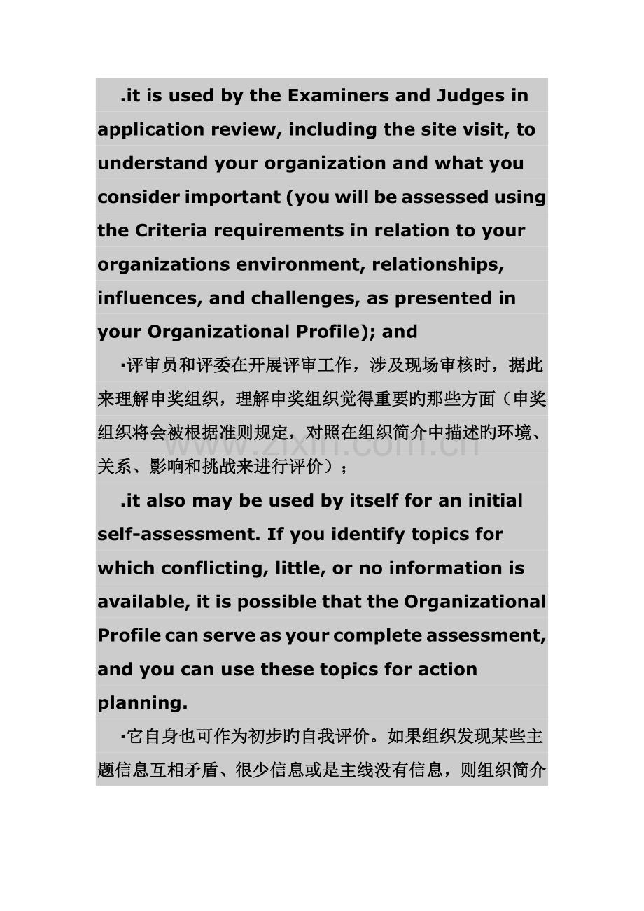 美国卓越绩效评价准则(中英文对照版)-P组织简介.doc_第2页