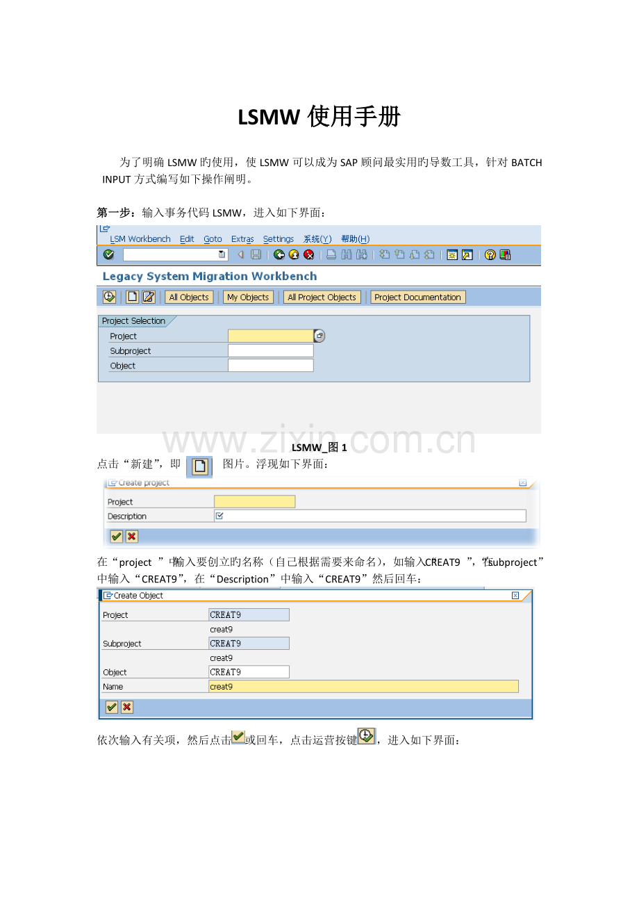 LSMW操作手册简单实例.doc_第1页