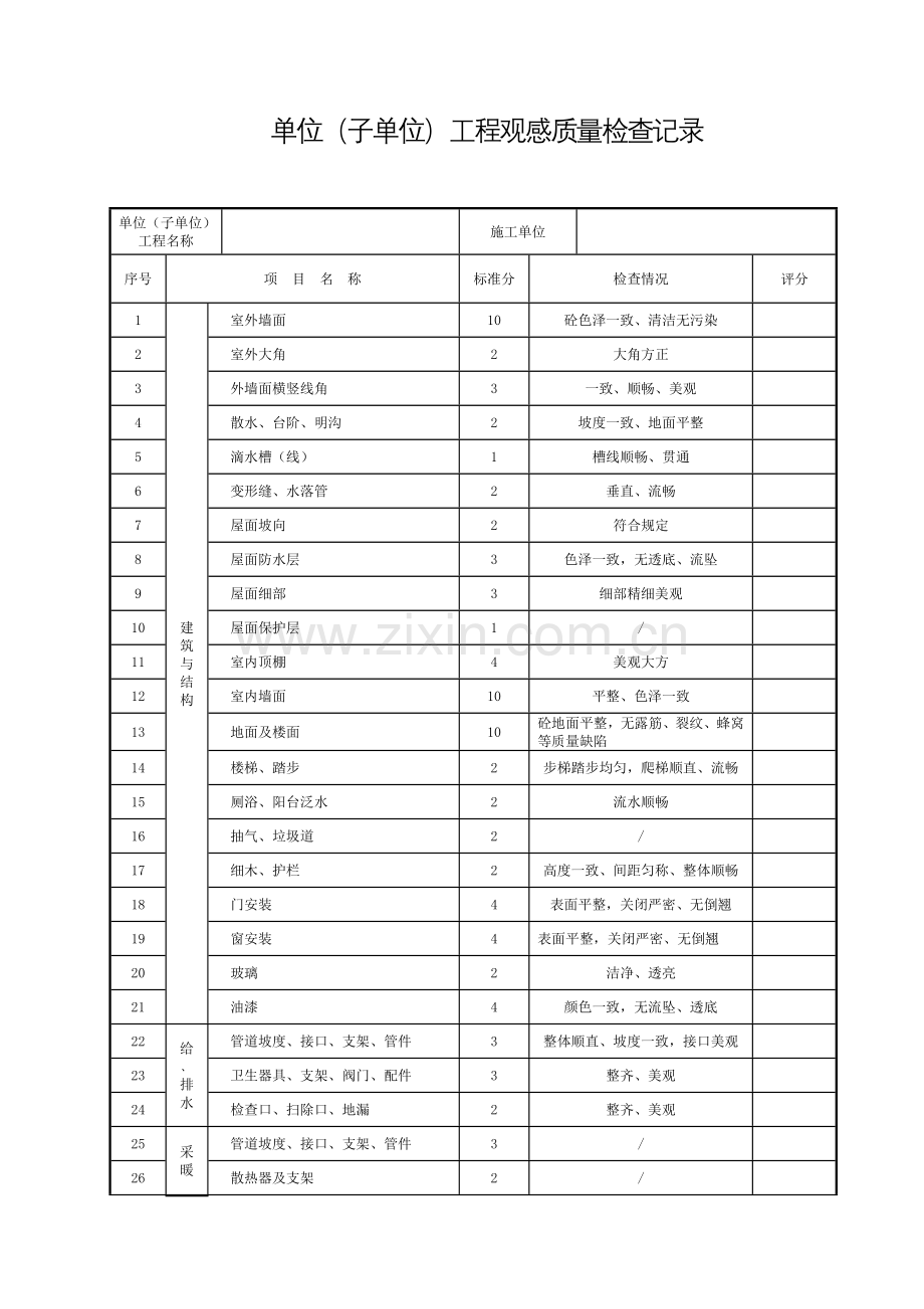 工程竣工五大表格.doc_第2页