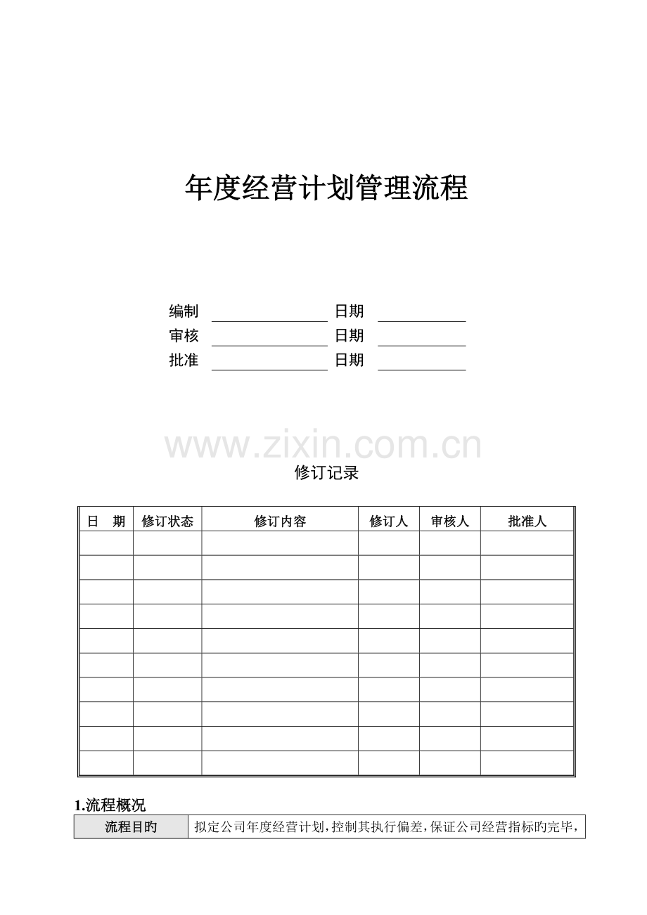 JH-OP-YY度经营计划管理流程.doc_第1页