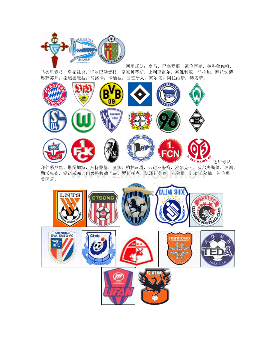 足球俱乐部球队队标大全.doc_第2页