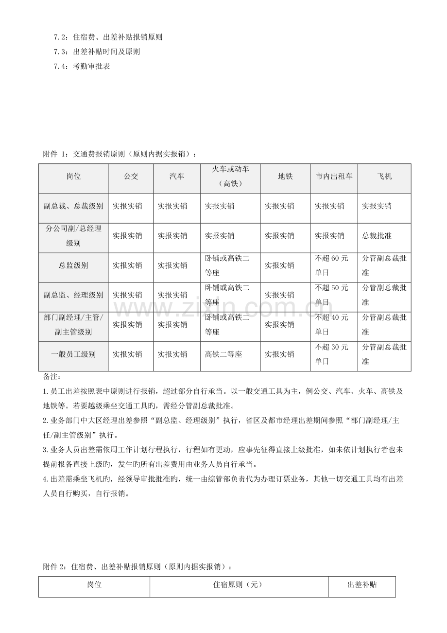 《出差及报销管理规定》.doc_第2页