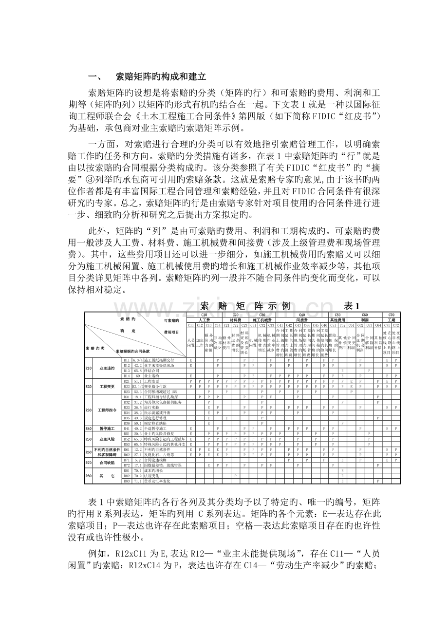 APP010--国际工程索赔CLAIMMATRIX.doc_第2页