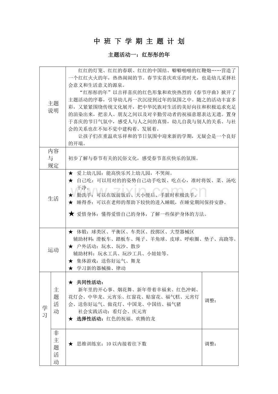 中班下学期主题计划.doc_第1页