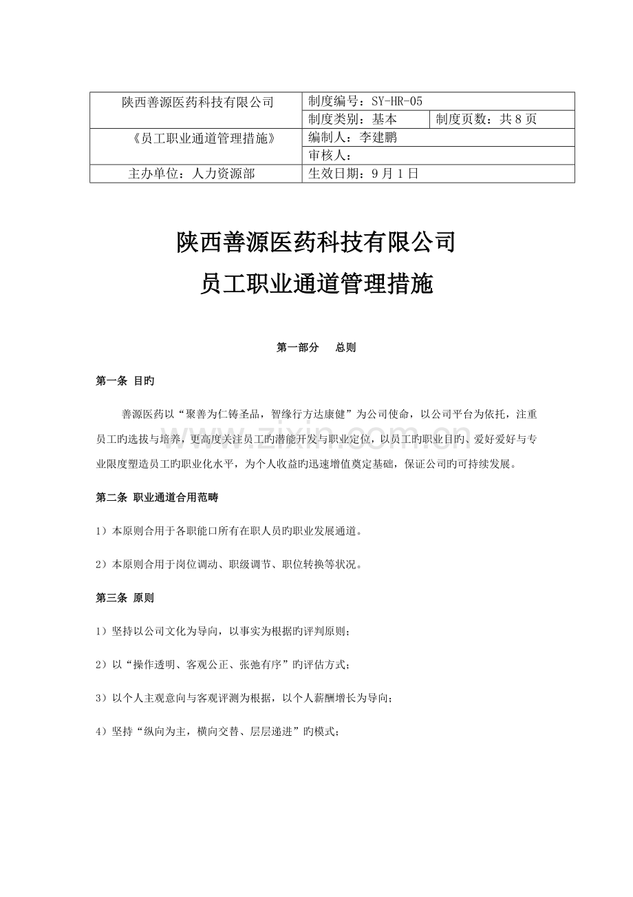 08-员工职业通道(sy08).docx_第1页