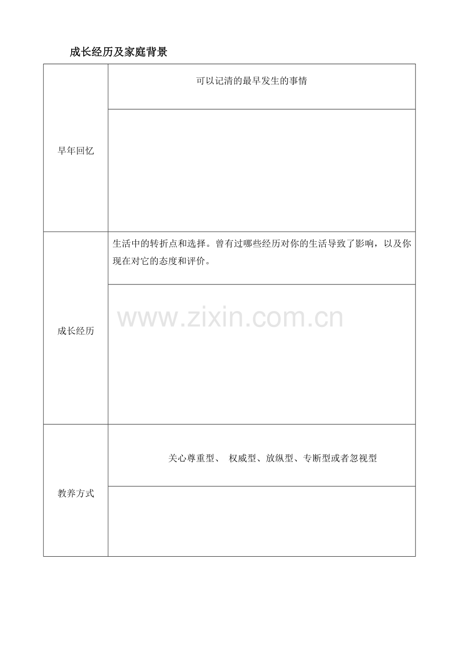 学生心理成长记录表.doc_第2页