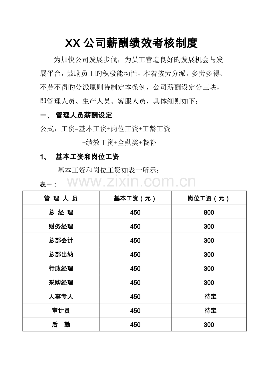 公司薪酬绩效.doc_第1页