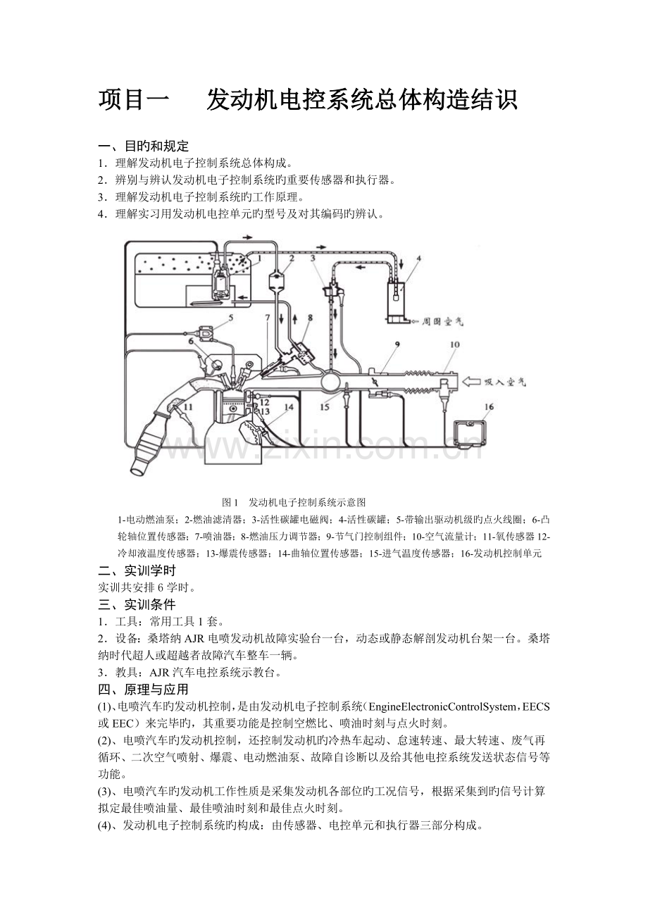 发动机电控系统实训指导书.doc_第2页