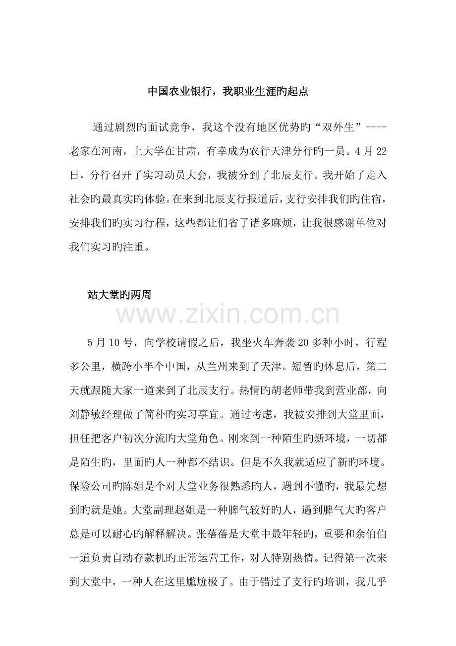 农业银行实习报告(2).doc_第2页