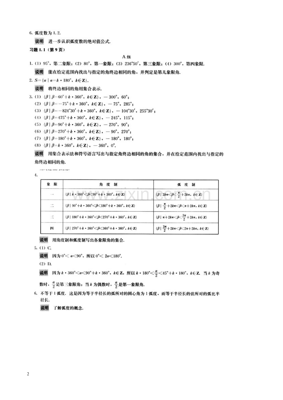 人教版高中数学必修4课后习题答案.doc_第2页