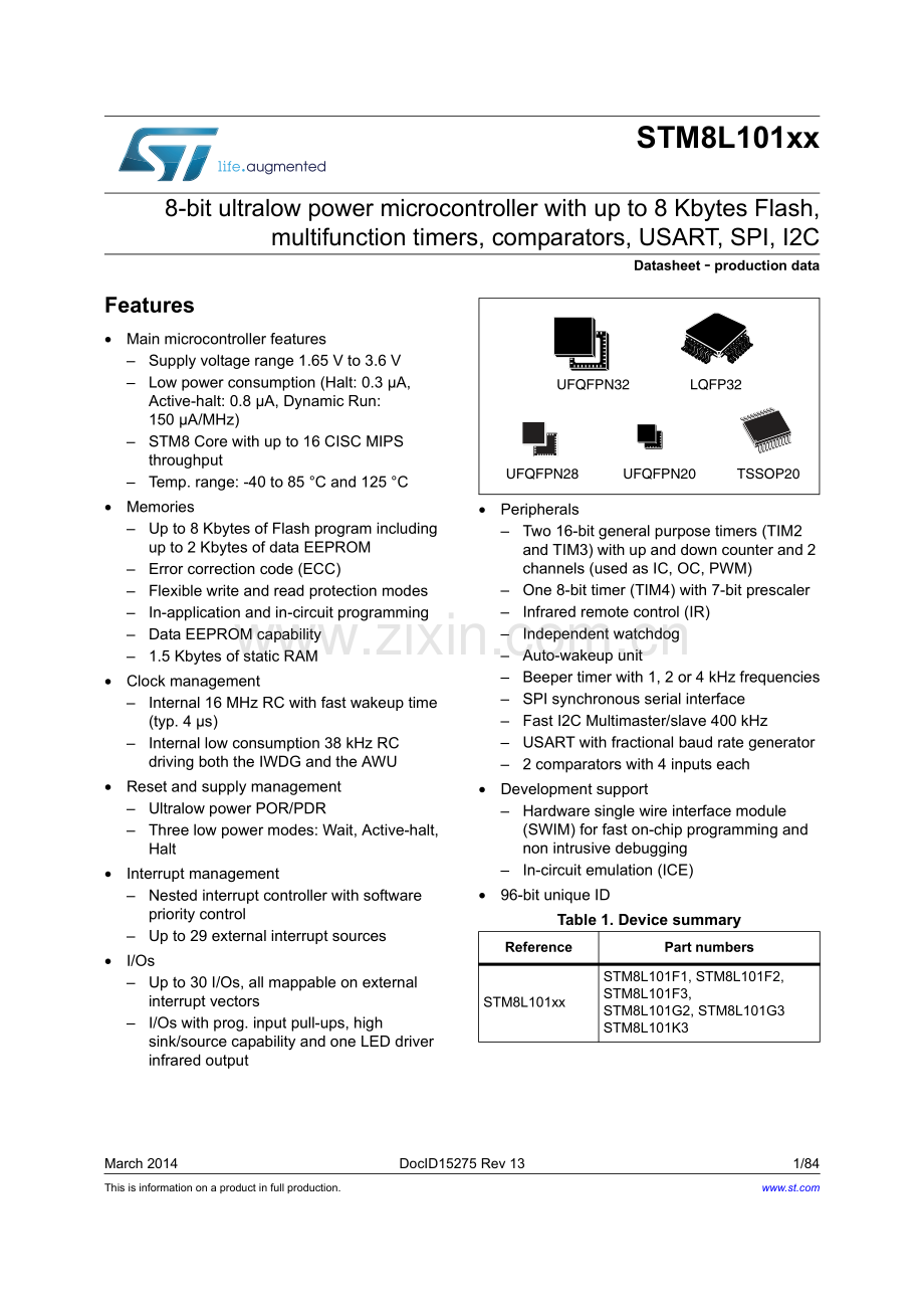 嵌入式开发-CD00220591.pdf_第1页