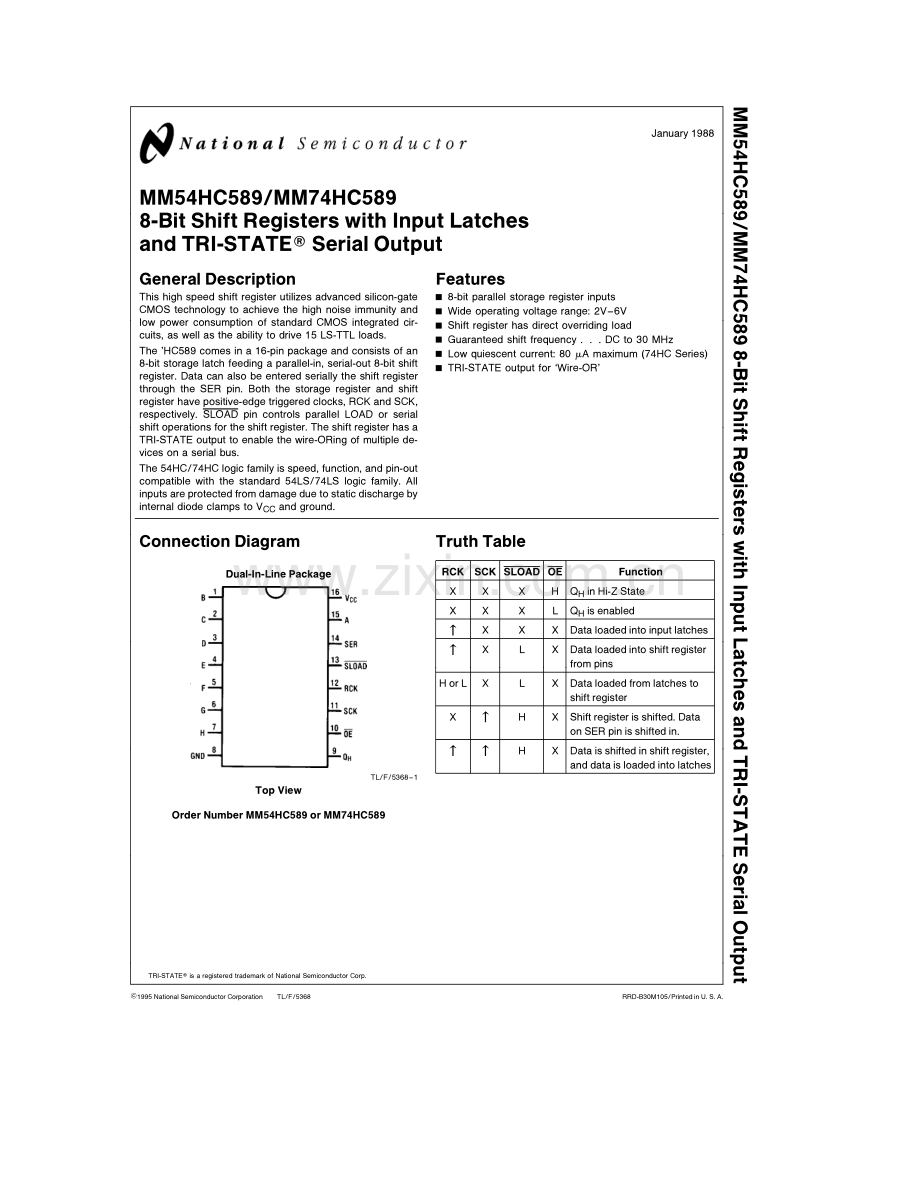 电子技术-芯片资料-74HC589.pdf_第1页
