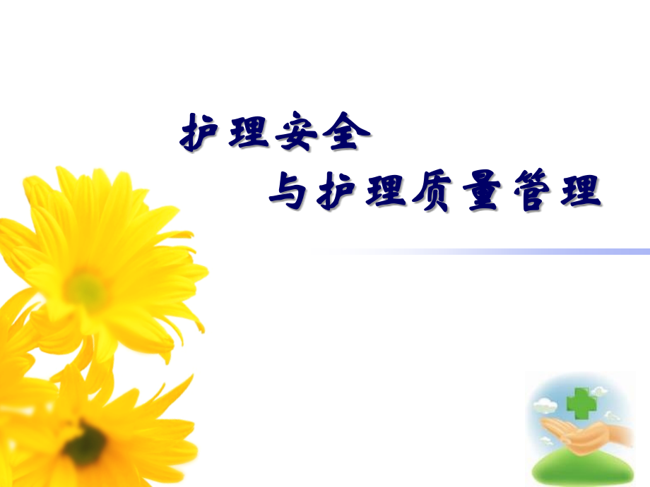 护理安全与护理质量管理课件.ppt_第1页