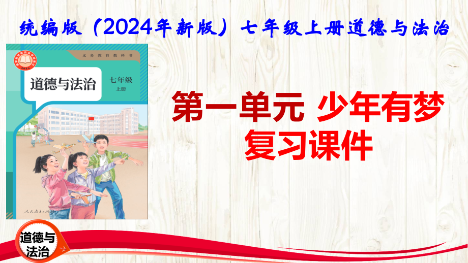 统编版（2024年新版）七年级上册《道德与法治》第一单元少年有梦全单元复习课件.pptx_第1页