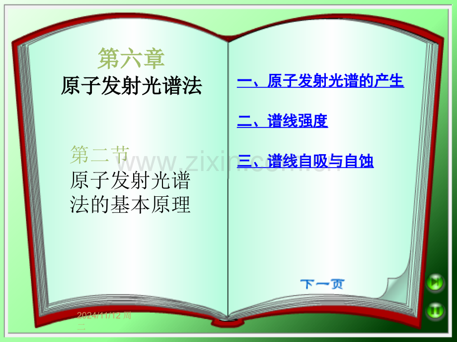 原子发射光谱法的基本原理.ppt_第1页