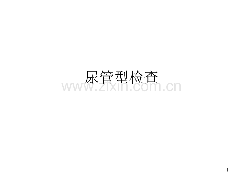 尿管型检查.ppt_第1页