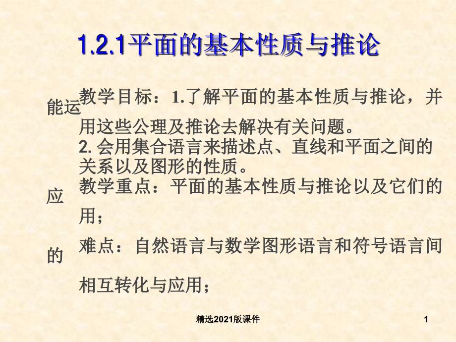 《平面的基本性质及推论》.ppt_第1页